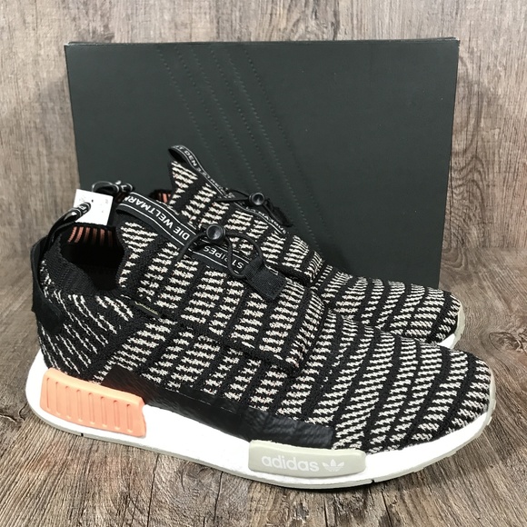 adidas NMD TS1 Core Black Sesame - Picture 1 of 6